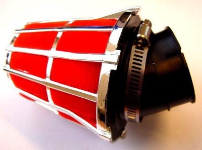 powerfilter 35mm zwart-rood mod. Malossi